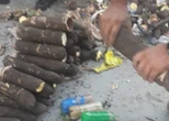 Sacos de macaxeira recheada com droga são apreendidos no Amazonas