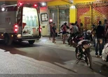 Mulher fica ferida em acidente grave com motocicleta em Manaus