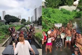 ‘Bar dos Ratos’: Influenciadores transformam canal de esgoto em ‘casa de festas’