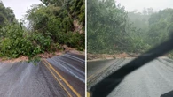 Deslizamento de terra bloqueia trecho da BR-110 por quatro horas