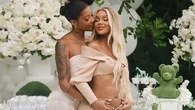 Ludmilla e Brunna compartilham primeira foto do rosto de Zuri; veja