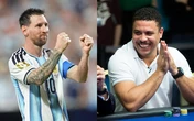 Ronaldo faz comparação inusitada após novo recorde de Messi: 'Aos 38, eu pesava 120 quilos'