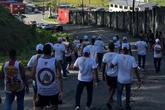 Organizada do Vitória vai ao CT do clube para protestar: ‘Levaram nosso nome para o buraco’