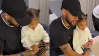 Mavie, filha de Neymar, reconhece irmã em foto e a chama por apelido fofo; veja