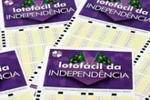 Lotofácil da Independência vai sortear prêmio de R$ 220 milhões