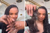 VÍDEO: Lucy Ramos mostra queda de cabelo após o parto e desabafa