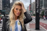 Influenciadora digital revela que fará tatuagem com a bandeira da Argentina caso a seleção vença a Copa do Mundo