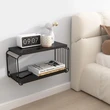 Aprenda a substituir a mesa de cabeceira com item barato e que ocupa pouco espaço