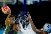 Em águas baianas, Brasil sub-20 bate a Argentina por 16 a 9 no polo feminino