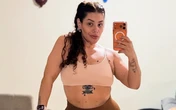 Aila Menezes mostra antes e depois após perder 90 kg e faz desabafo: 'Meu corpo gordo me salvou'