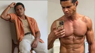 Galã de 'Quem ama cuida' exibe corpo sarado e ganha chuva de elogios na web
