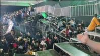 Vídeo: arquibancada desaba antes de show de supla sertaneja e deixa dezenas de feridos
