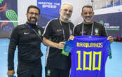 Marquinhos Xavier celebra 100 jogos no comando da seleção de futsal atrás do inédito mundial