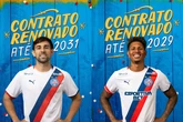 Bahia anuncia renovação de contrato com Acevedo e Marcos Victor