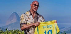 'Celebridade brasileira que eu mais fiquei feliz em conhecer', diz Dwayne Johnson sobre Wagner Moura