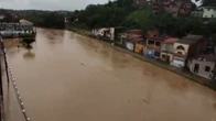 Rio Subaé transborda e 80 famílias ficam desabrigadas em Santo Amaro