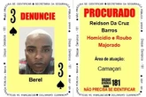 Braço direito de líder da KLV na Bahia entra para o Baralho do Crime da SSP