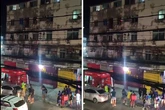 Homem pula de janela com criança de 4 anos durante incêndio em Brotas