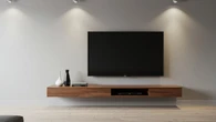 Adeus, sala sem graça: nova tendência de rack flutuante traz modernidade na decoração