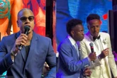 Leo Santana abre festejos do casamento de Militão ao som de 'Contatinho'; veja vídeos