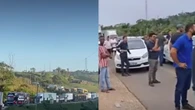 Protesto contra condições de estrada e tumulto travam a BR-101 na Bahia