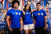 Com evento de lançamento, Bahia apresenta camisa em comemoração ao novo filme do Superman