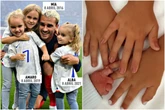 Quarto filho de Griezmann é o primeiro que não nasce em 8 de abril