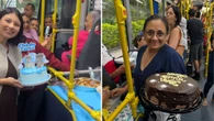 Passageiros se unem, fazem café da manhã e até chá de bebê em linha de ônibus