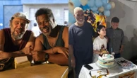 Menino pede festa de aniversário com tema de Pablo e Luisão e recebe visita surpresa