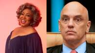 Alcione se declara para Alexandre de Moraes durante show: 'Casaria com ele'