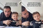 Filho ou irmão? Enzo Celulari diverte a web ao expor situação inusitada com caçula de Claudia Raia