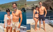 Tadeu Schmidt exibe físico sarado em viagem romântica e deixa fãs em choque: 'Achei que era magrinho'