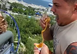 Youtuber esconde nuggets na cueca para comer em montanha-russa e é banido de parque famoso para sempre