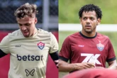 Com Daniel Jr. de volta e Romarinho treinando normalmente, Vitória inicia preparação para encarar o Palmeiras