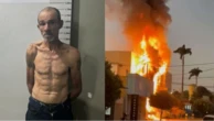 Idoso é preso em flagrante após incendiar cartório e tentar fugir a pé
