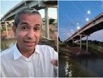 Juiz que fazia live sobre interdição de ponte de R$ 36 milhões é um dos feridos em desabamento; VÍDEO