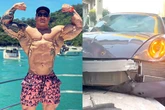 Influenciador derrapa com carro de luxo, atinge motos e carros e deixa feridos em acidente
