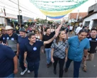 Em Cruz das Almas, ACM Neto destaca apoio de Ednaldo Ribeiro e elogia gestão do aliado: 'Maior prefeito da história da cidade'
