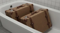 Colocar malas no chão ou cama do hotel é perigoso; bagagem deve ser guardada no banheiro