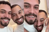 Após encontro dentro de casa, Vinicius Nascimento fala sobre rumores de romance com Gil do Vigor