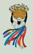 Ilustradora e jornalista baiana participa de mostra coletiva com obra inspirada na Lavagem do Bonfim