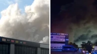 Incêndio na Espanha forma nuvem tóxica e mantém moradores trancados em casa
