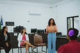 Como denunciar violência? Palestra orienta mulheres em São Sebastião do Passé
