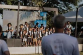 Crianças de projeto social se apresentam no São João de Trancoso com repertório de tradições nordestinas