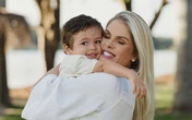 Filho de Bárbara Evans sofre queda em casa, machuca o lábio e precisa levar ponto: 'Esporte radical'