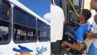 Ônibus parados e sem estrutura: alunos perdem aula após colapso no transporte escolar de Camaçari