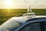 Por que algumas pessoas colocam garrafas no teto do carro? Saiba o que significa