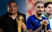 Ídolo do Vitória, Vampeta faz revelação sobre vida pessoal de Raphinha e primo do jogador rebate: 'Mentiras'