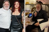 Apaixonados: aos 78 anos, José de Abreu viaja com esposa de 26 anos