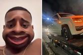 Davi Brito passa perrengue com carro durante viagem: 'De novo!'